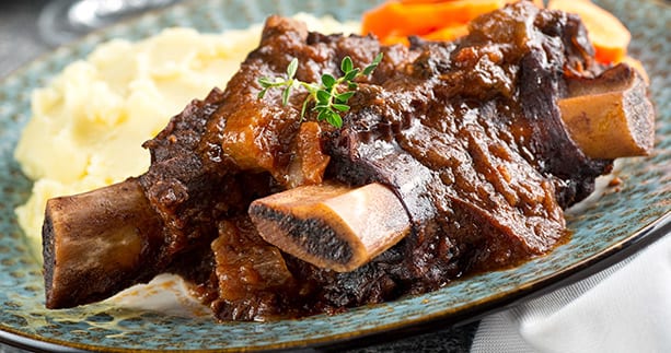 CHERRY & CABERNET BRAISED SHORT RIBS