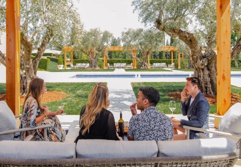 ferrari carano experience pergola